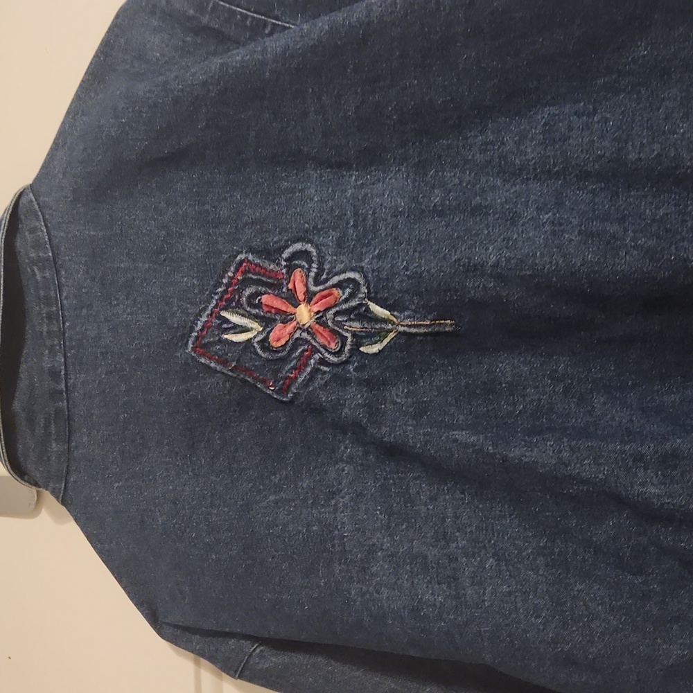 Designer jean jacket - Picture 3 of 3